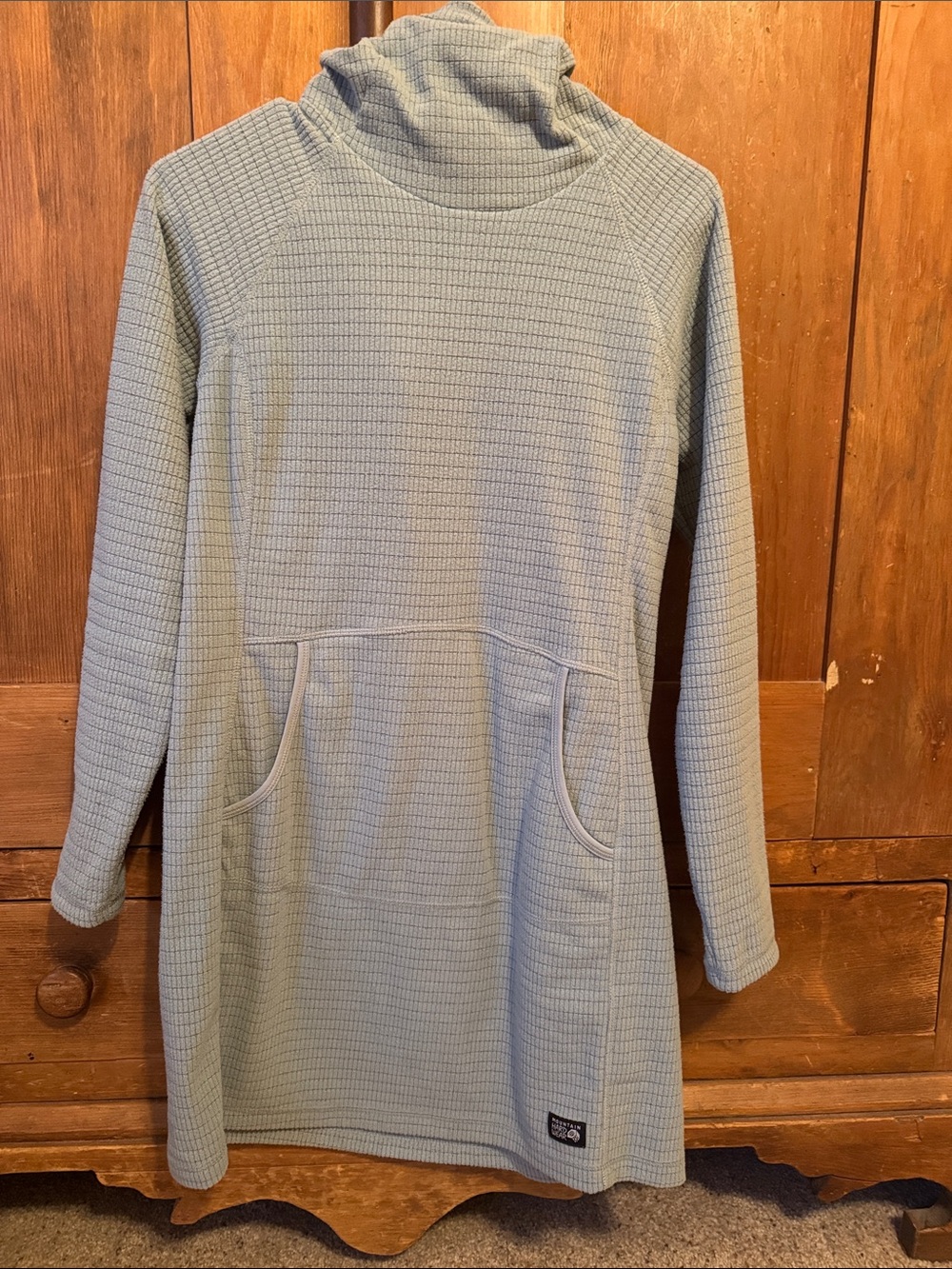 Mountain Hardware summit grid fleece dress XS